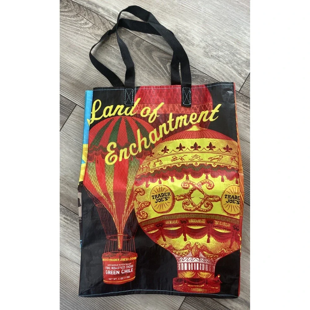 Trader Joe's Fashion 6 Gal Reusable Grocery Bag Sant Fe ‎ Local New Mexico Style